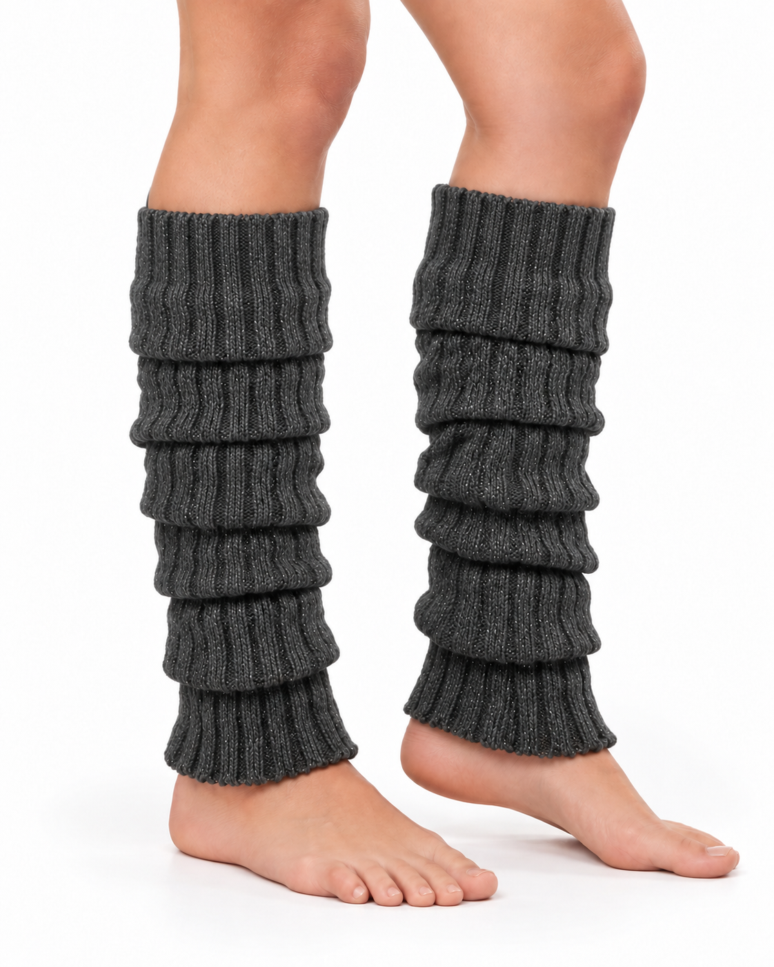 Beenwarmers - Sleever / Legwarmer - One Size – Grijs – extra aanzicht