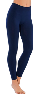 Premium Dames Legging Katoen | Basic Legging | Blauw