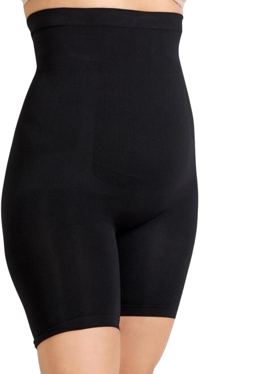 Corrigerende Dames Boxer / Korte Legging | Hoge Taille | Shapewear | Zwart