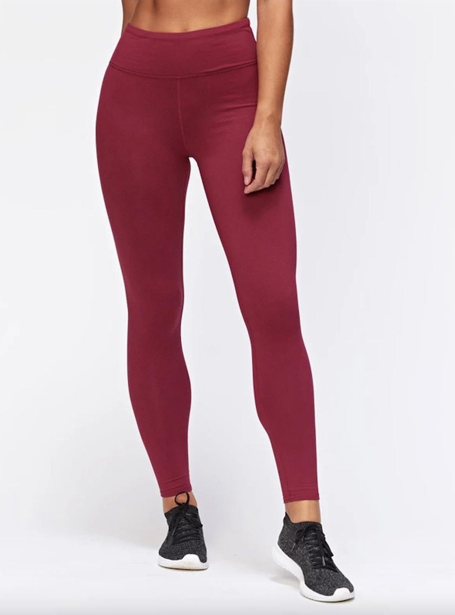 Dames Thermo Legging Rood