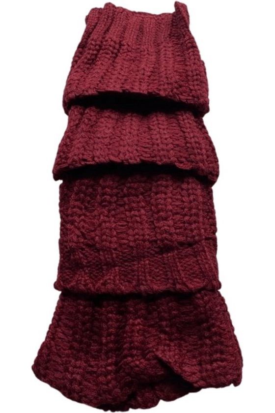 Rode beenwarmers