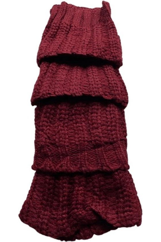 Rode beenwarmers