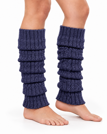 Beenwarmers - Sleever / Legwarmer - One Size – Blauw – extra aanzicht